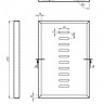 Полка для 10дюйм шкафов TDC/TDB 272х180мм уст. размер 254мм (RAL 9005) SSH3-180-RAL9005 черн. Hyperline 447498