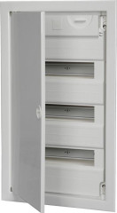 Корпус КМПв-42 Krepta 7 встраив. с метал. дверцей пластик. IEK MKP54-V-42-30-01