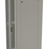 Шкаф напольный 19дюйм 42U 2055х600х600мм (ВхШхГ) передняя и задняя распашные перфор. двери (75%) ручка с замком (RAL 7035) (разобранный) TTB-4266-DD-RAL7035 сер. Hyperline 451958