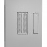 Шкаф настенный (19дюйм) 12U 650х600х450мм метал. перфорированная дверь несъемные стенки 1 пара профилей (RAL 7035) (собранный) TWL-1245-SD-RAL7035 сер. Hyperline 432737