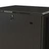 Шкаф напольный 19дюйм 32U 1610х600х800мм (ВхШхГ) передняя и задняя распашные перфор. двери (75%) ручка с замком (RAL 9005) (разобранный) TTR-3268-DD-RAL9005 черн. Hyperline 425246