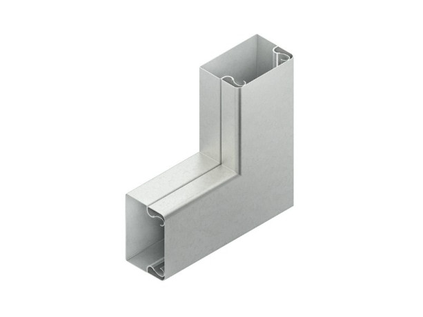 Вертикальный угол 90° с крышкой, 40x40 мм, сталь, оцинк. NIEDAX LUWC 40.040