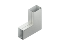 Вертикальный угол 90° с крышкой, 60x60 мм, сталь, оцинк. NIEDAX LUWC 60.060