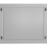Шкаф настенный (19дюйм) 12U 650х600х600мм метал. перфорированная дверь несъемные стенки 1 пара профилей (RAL 7035) (собранный) TWL-1266-SD-RAL7035 сер. Hyperline 432749
