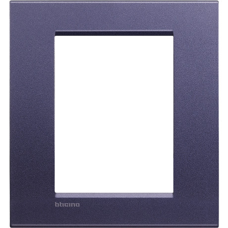 LivingLight Рамка прямоугольная, 3+3 модуля, цвет Синий шелк Bticino LNA4826CB