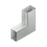 Вертикальный угол 90° с крышкой, 40x60 мм, сталь, оцинк. NIEDAX LUWC 40.060