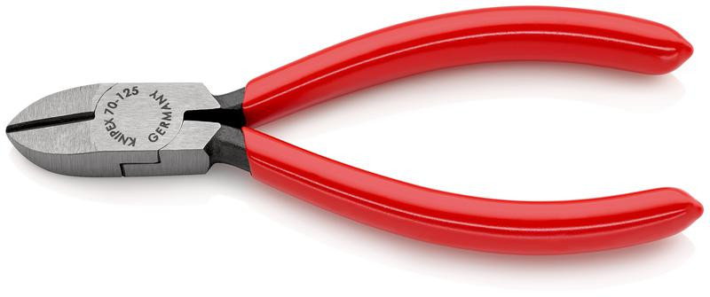 Бокорезы L-125мм твердость кромок 62 HRC черн. Knipex KN-7001125
