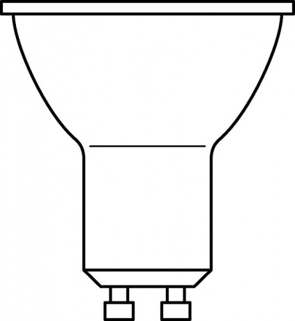 Лампа светодиодная LED Value LVPAR1650 6SW/830 6Вт GU10 230В 10х1 RU OSRAM 4058075581449