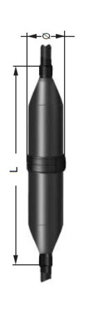 Соединительная муфта для кабелей с XLPE-изоляцией SMPGB 145 C NKT (ABB)
