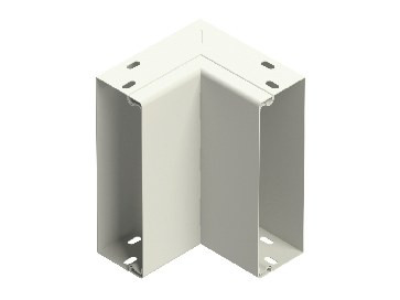 Угол внутренний 90° с крышкой LUIC 40.040 W