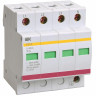 Ограничитель перенапряжения ОПС1-B 4P KARAT IEK MOP20-4-B