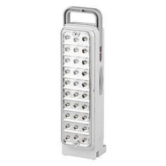Фонарь светодиодный кемпинговый TL30 30LED аккум. 4В 1.5А.ч ЗУ 220В с ручкой Трофи Б0002595