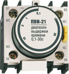 Приставка ПВИ 11 0.1-30сек 1НО+1НЗ KARAT IEK KPV10-11-1
