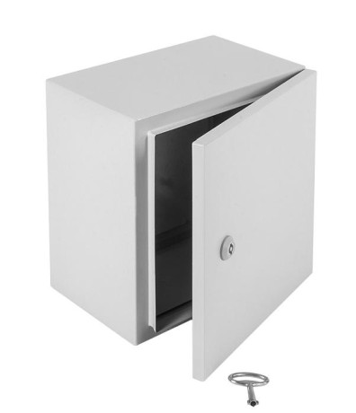 Шкаф настенный EMW-800.600.210-1-IP66 18U 600х210мм пер.дв.стал.лист несъемные бок.пан. 150кг ЦМО 359755
