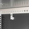 Шкаф настенный (19дюйм) 15U 775х600х450мм стеклянная дверь с перфорацией по бокам ручка с замком (RAL 7035) (разобранный) TWB-1545-GP-RAL7035 сер. Hyperline 451998