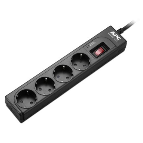 Удлинитель с сетевым фильтром 4х1 черн. P43B-RS APC 987828