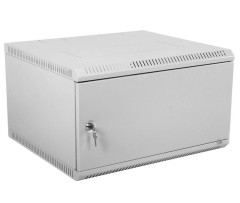 Шкаф коммутационный ШРН-Э-6.650.1 6U 600х650мм пер.дв.металл 50кг сер. ЦМО 488094