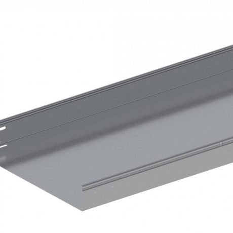 Лоток прямой замковый неперфорированный 500х100 L2000 сталь 1.2мм ЛМс-ПЗН цУТ1.5 СОЭМИ 121141637