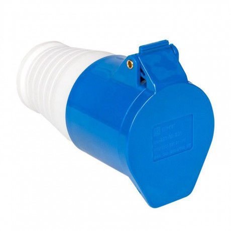 Розетка кабельная 32А 220В 2Р+РЕ IP44 (223) EKF ps-223-32-220