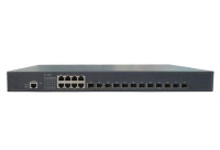 Коммутатор управляемый L3 12 портов 1/10G BaseX SFP+ 8 портов 1000BaseT 1 Консольный резервный БП опция GIGALINK GL-SW-X201-12ST