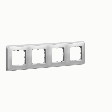 Рамка 4 поста алюминий Legrand 695994