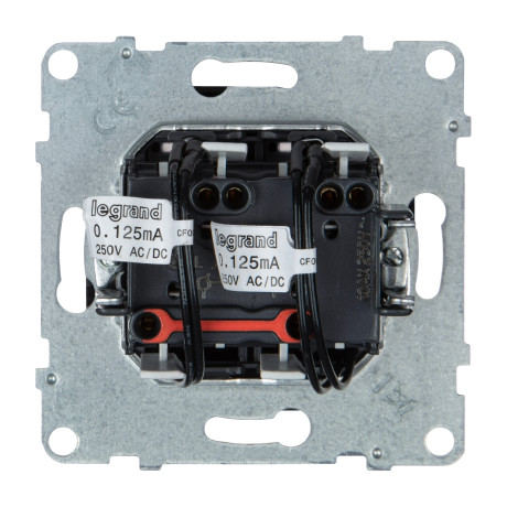 SUNO Выключатель 2кл. с подсветкой Legrand 721415