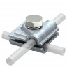 Соединитель универсальный для прутка (круглых проводников) Vario d8-10мм сталь термодиффузион. цинк. OBO 5311500