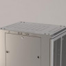 Шкаф напольный 19дюйм 22U 1166х600х1000мм (ВхШхГ) передняя и задняя распашные перфор. двери (75%) ручка с замком (RAL 7035) (разобранный) TTR-2261-DD-RAL7035 сер. Hyperline 431987