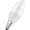 Лампа светодиодная LED Value LVCLB75 10SW/865 свеча матовая E14 230В 10х1 RU OSRAM 4058075579262